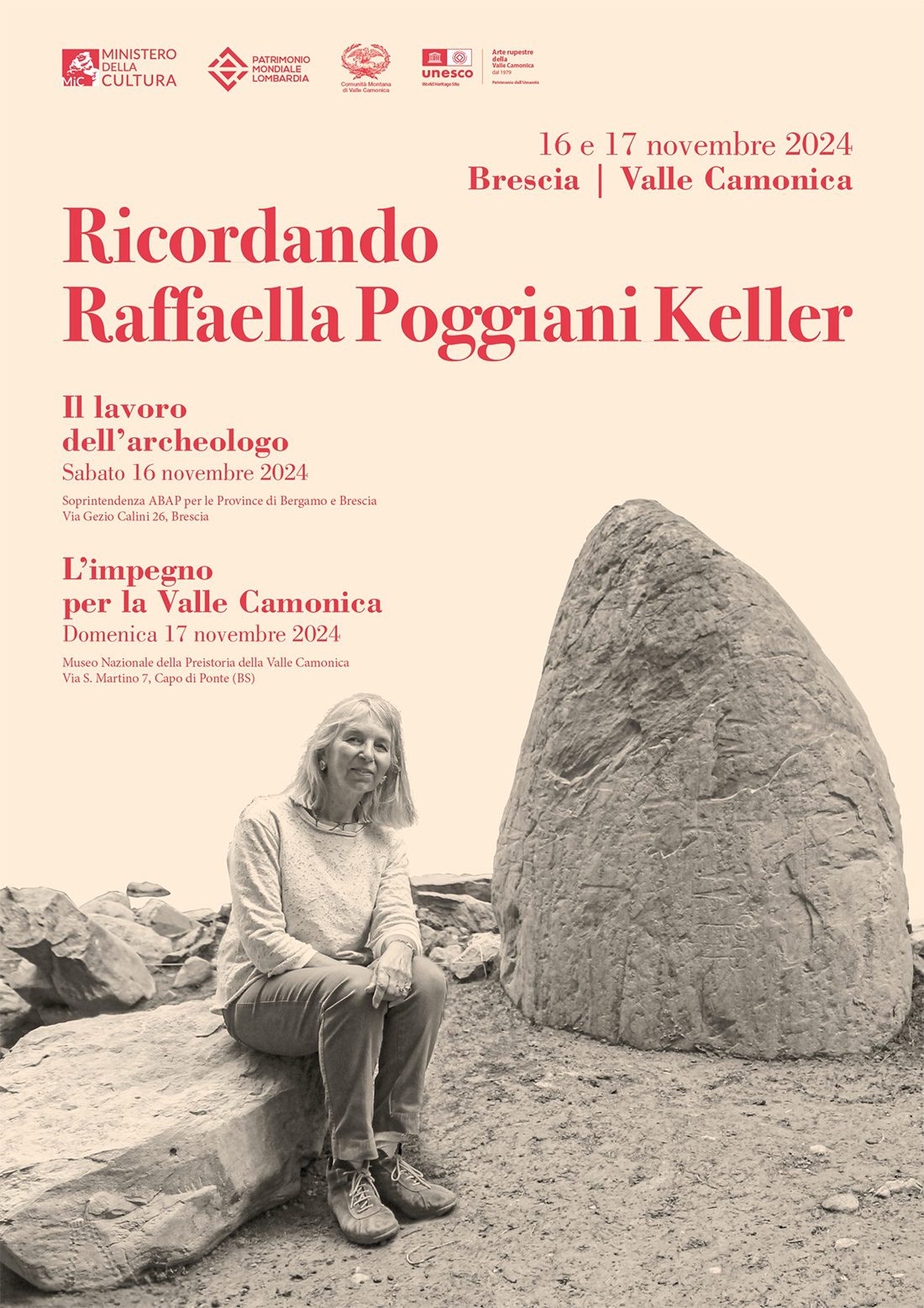 Ricordando Raffaella Poggiani Keller, programma